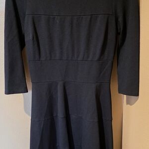 Banana Republic Classic Black Long Sleeve Dress